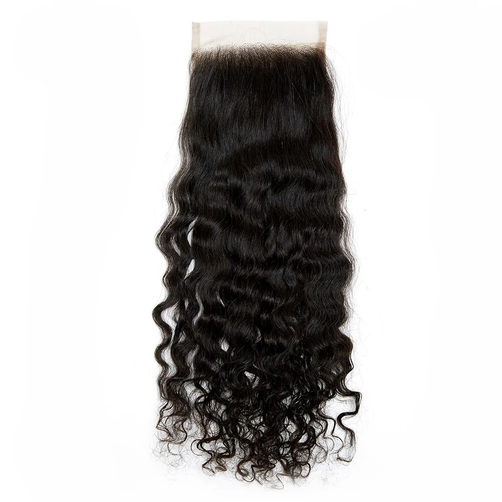 Curly  Indian Hair - 4x4 Closure